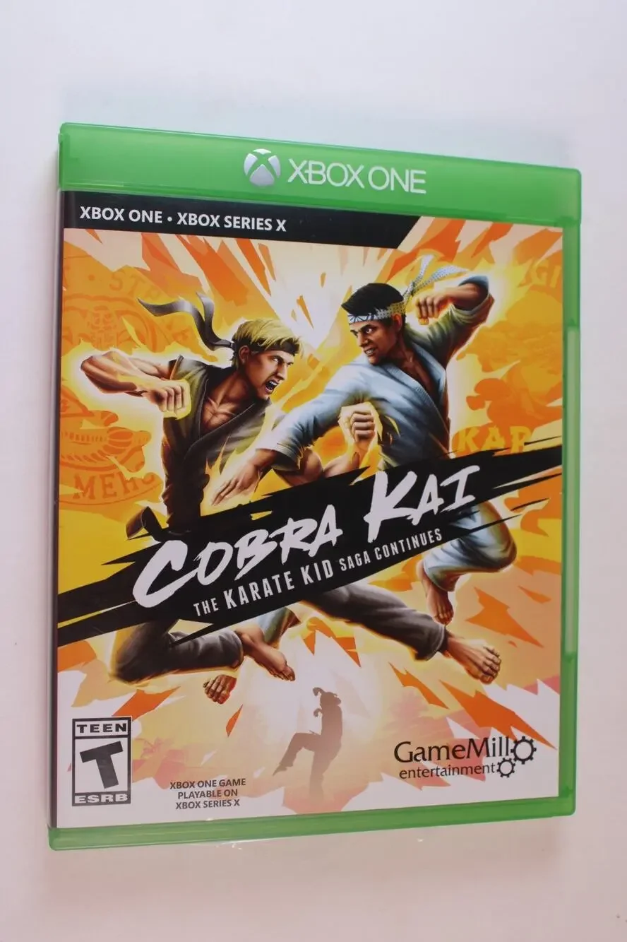 Cobra Kai Karate Kid Saga (Microsoft Xbox One) Authentic, tested/works great